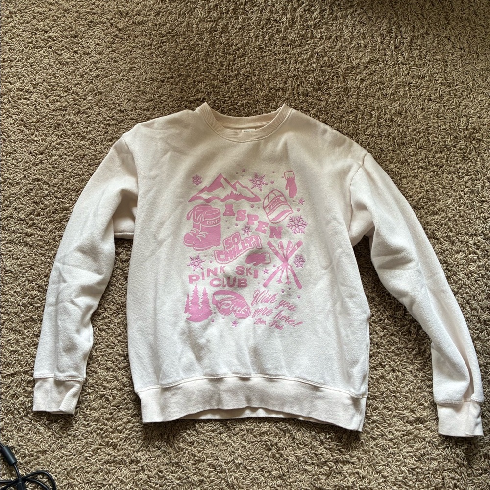 Victoria’s Secret PINK Aspen Ski Crewneck